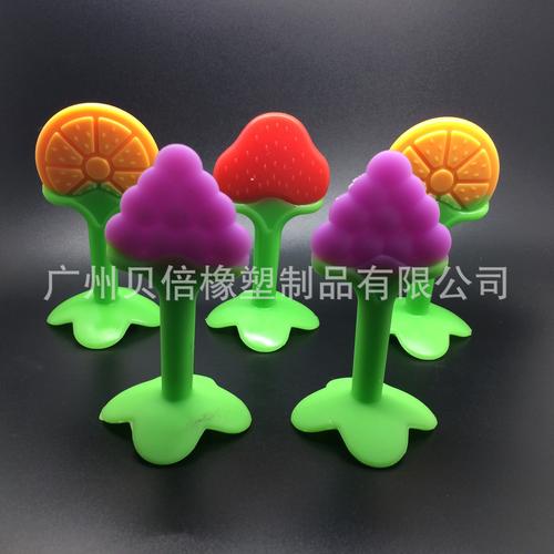 厂家现货批发 婴儿水果硅胶吸儿童盘咬咬乐 母婴用品